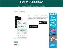 Tablet Screenshot of palmshadow.com